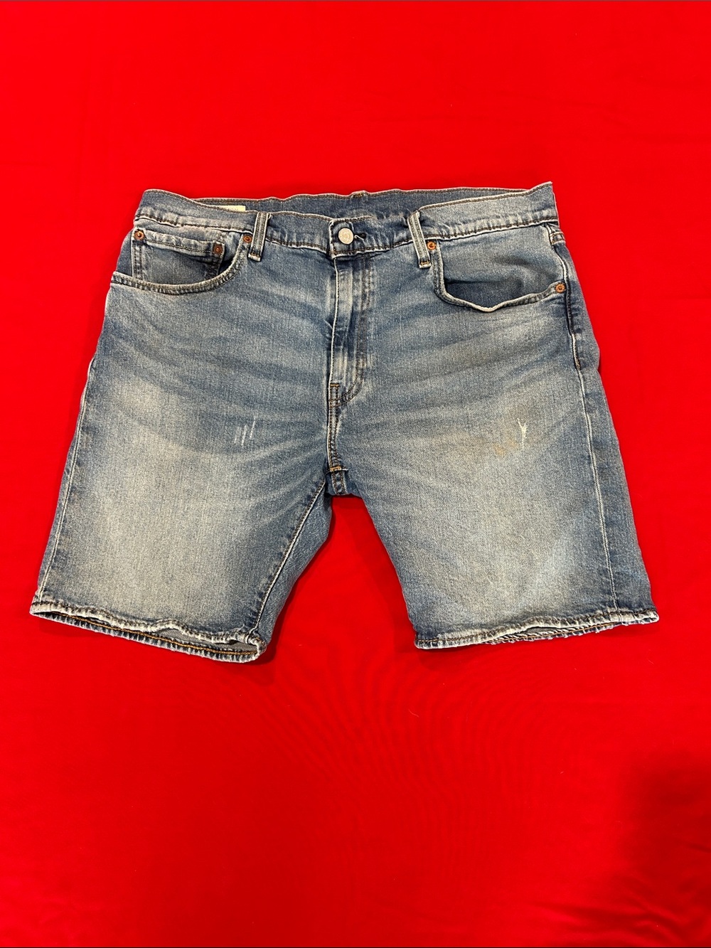 Levi's Men's Blue Denim Jean Shorts